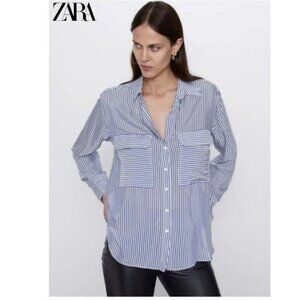 Zara Striped Shirt size M